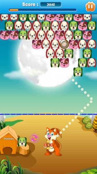 Cute Dogs Bubble Shooter - Preview 1