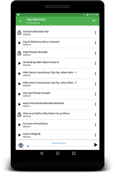 Madani Ringtones - Preview 3