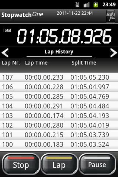 Stopwatch One - Preview 3