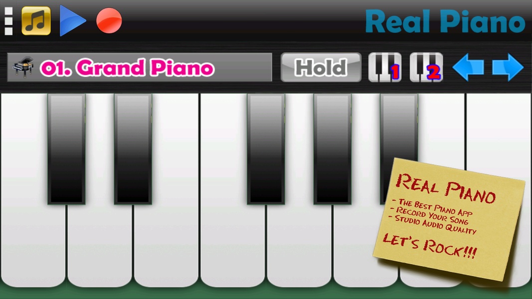 Download do APK de Real Piano para Android