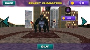 Gorilla Rampage City Attack 3D screenshot 3