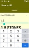 Stone to LBS converter screenshot 3