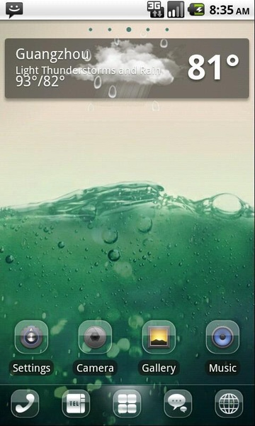 Clee2 GO Launcher EX AND GO SMS PRO - Preview 2