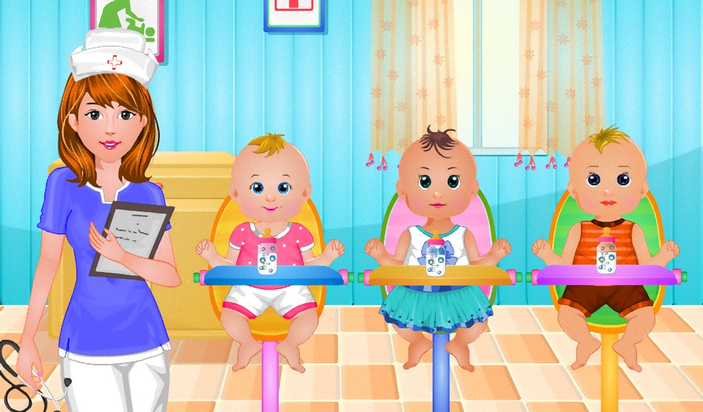 Nurse Caring Newborn Babies - Preview 1