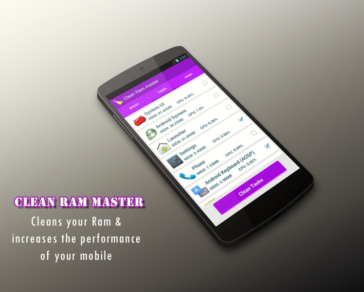 Clean Ram Master - Preview 2
