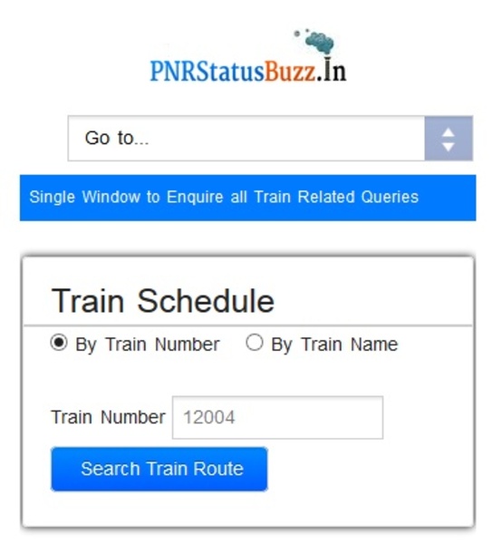 PNR Status Buzz - Preview 1