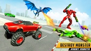 Police Dragon Robot Car Game screenshot 1