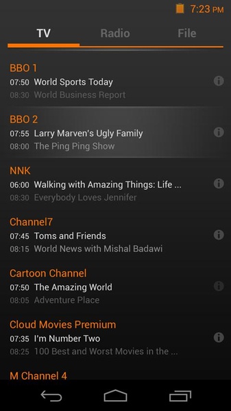 Hqtv best sale live apk