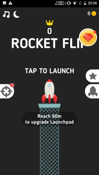 Rocket Fly Skill Arcade Games - Preview 1