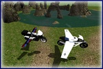 Flying Police Bike Simulator screenshot 7