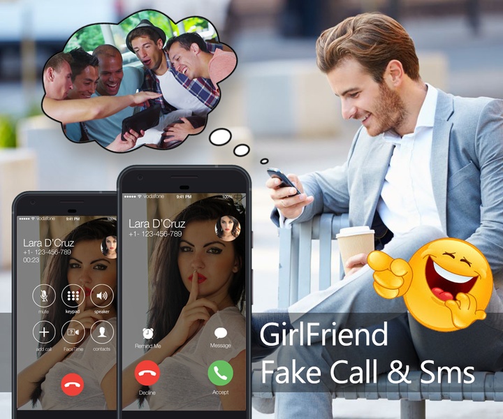 GirlFriend Fake Call And Sms - Preview 4