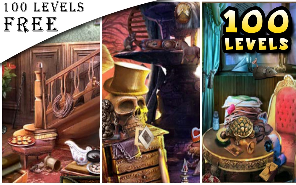 Hidden Object Game : 100 Levels of Challenge - Preview 2