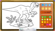 Jurassic Dinosaurs Coloring Park screenshot 3