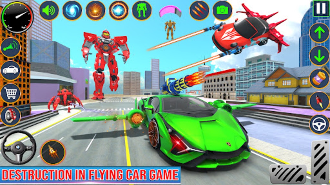 Flying Taxi Robot Game - Preview 2
