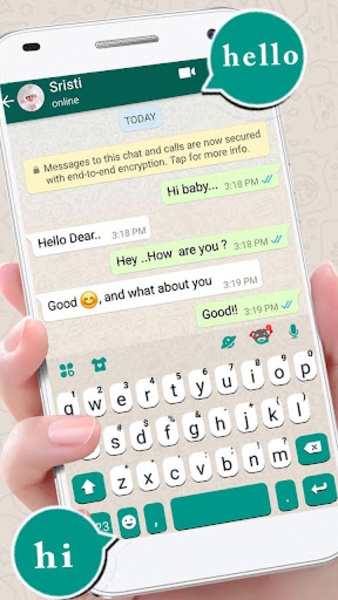 SMS Messenger Keyboard - Preview 5