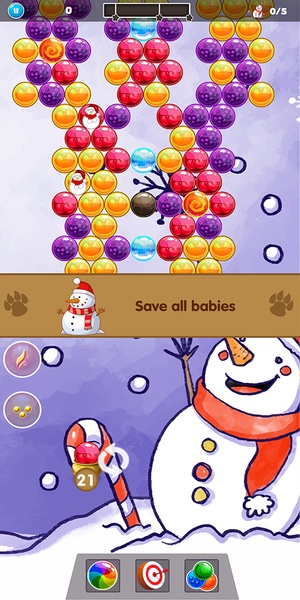 Santa Christmas Bubble Shooter - Preview 6