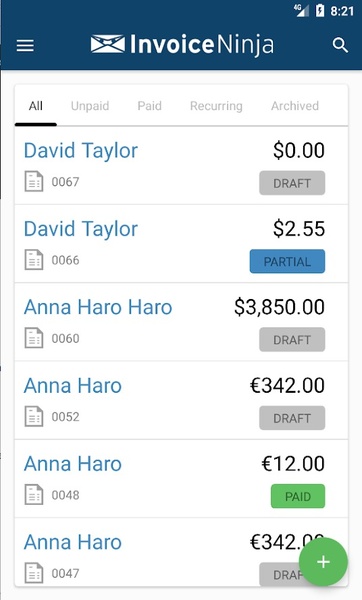 Invoice Ninja - Legacy App - Preview 3