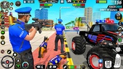 Police Monster Truck Car Games screenshot 8