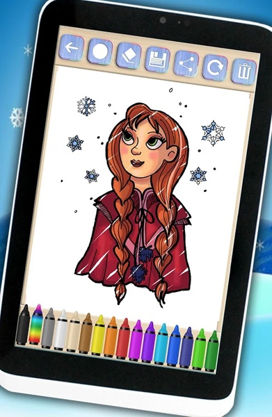 Paint ice princesses - Preview 5