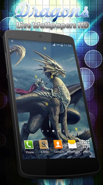 Dragons Live Wallpaper HD - Preview 1