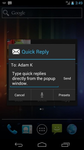 SMS Popup - Preview 6