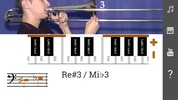 2D Trombone Notes Slide Positions - How To Play screenshot 4