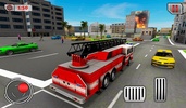 Firefighter Flying Robot Transform Fire Truck Sim screenshot 9