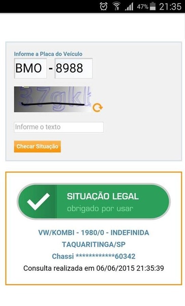 CONSULTAR PLACA - Preview 1