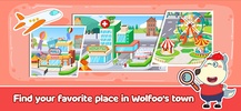 Wolfoo's Town: Dream City Game screenshot 1