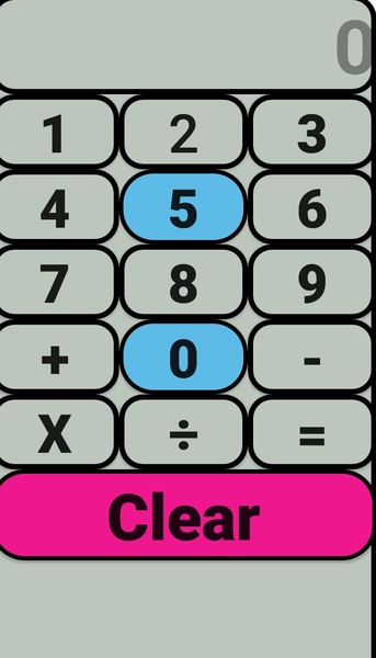 Calculator app - Preview 1