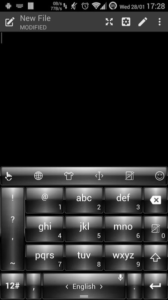 Theme x TouchPal Dusk White - Preview 3