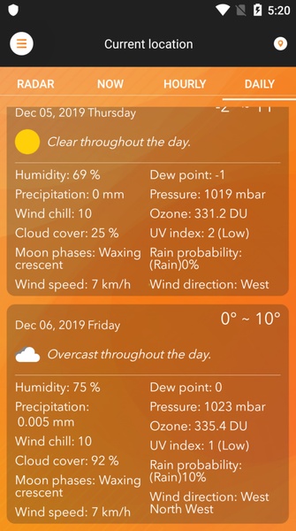 Weadile Radar - Preview 6