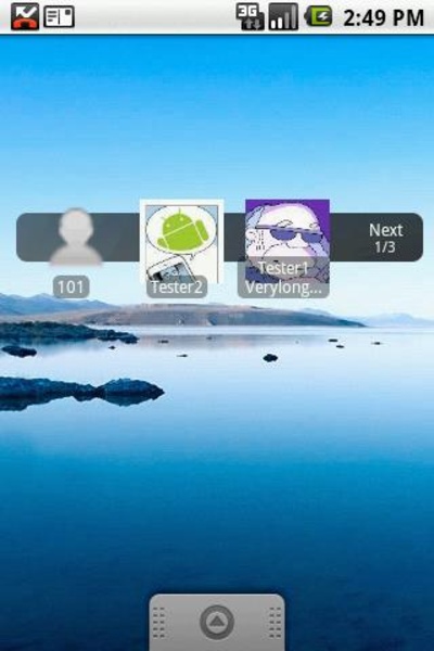 Recent Contacts Widget - Preview 2