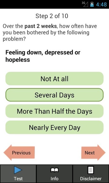Depression Test - Preview 4