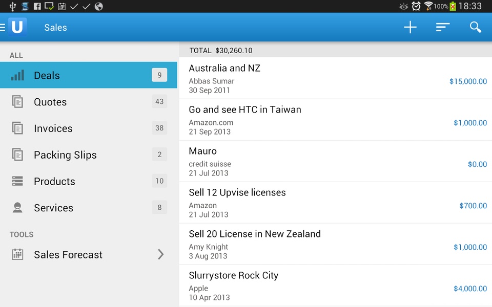 Upvise Pro CRM - Preview 11