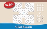 MultiSudoku: Samurai Puzzles screenshot 6