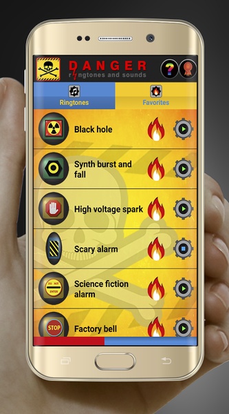 Danger ringtones - Preview 6