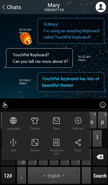 TouchPal SkinPack Cool V5 - Preview 2