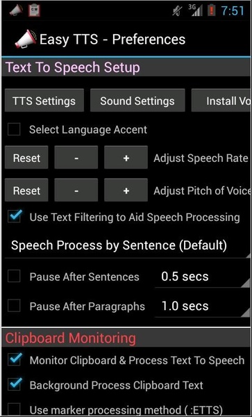 Easy Text To Speech - Preview 5