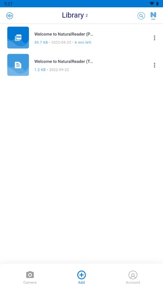 NaturalReader - Preview 1