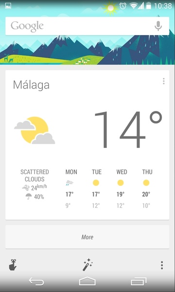 Google Now Launcher - Preview 4