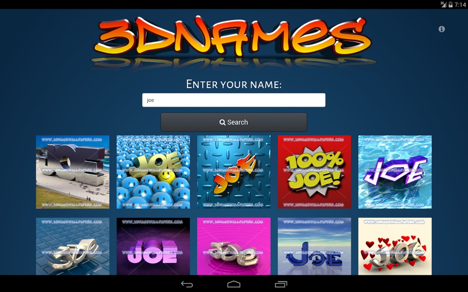 3DNames - Preview 6