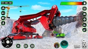 Snow Excavator Truck Games 3D screenshot 3