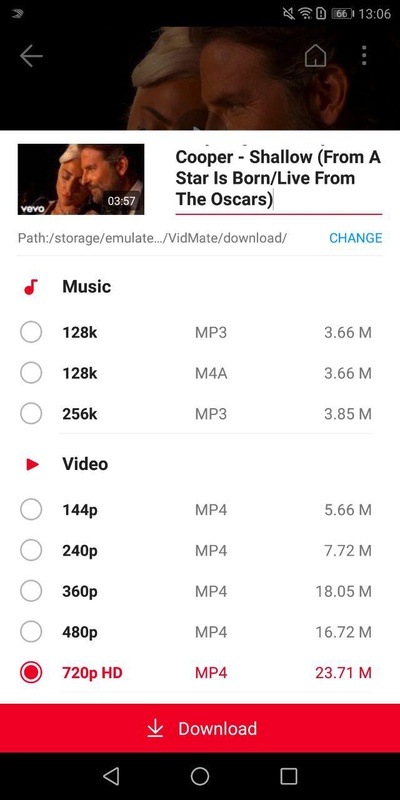 Vidmate Hd Video Downloader 4 5005 For Android Download