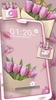 Pink Flower Gift Theme Launcher screenshot 3