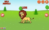 Wild Animals for Kids screenshot 1
