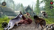 Wild Animal Wolf Game screenshot 1