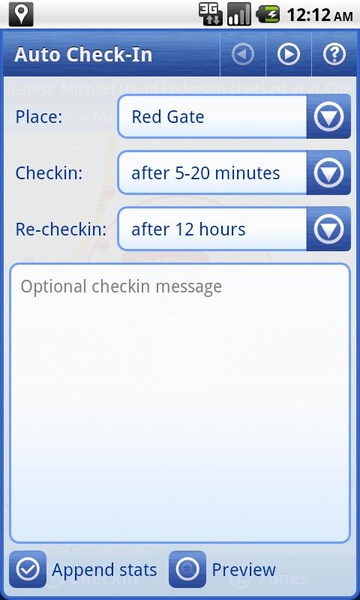 Smart Places Checkin - Preview 5