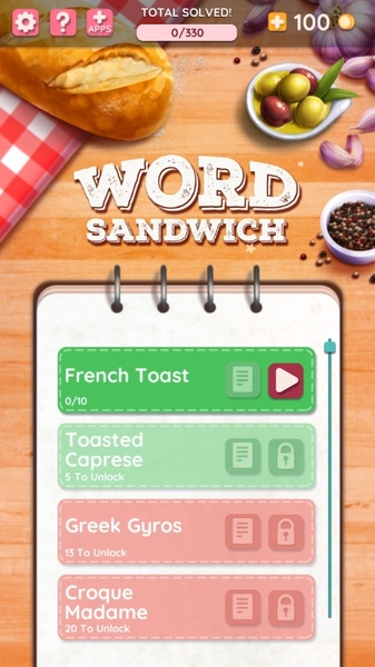 Word Sandwich - Preview 1