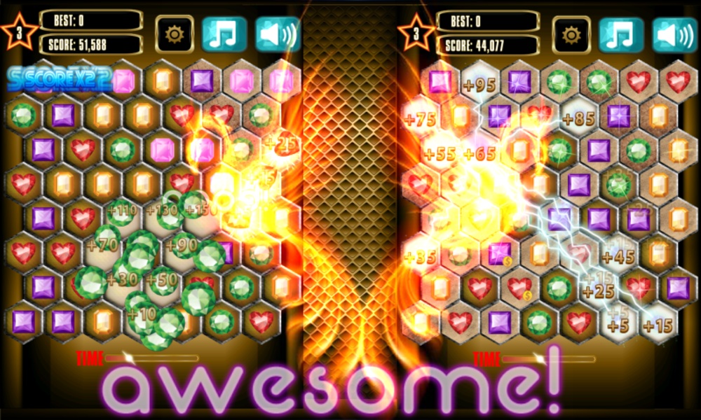 Jewels Blitz Gold Hexagon - Preview 12